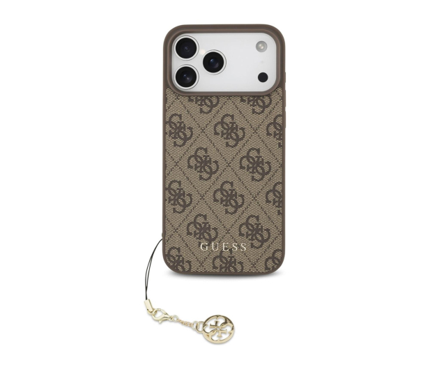 Guess 4G Charms Collection MagSafe do iPhone 17 Pro Max brązowy - 1365477 - zdjęcie 2